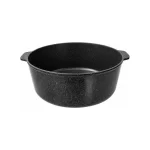 Panela Caçarola de Alumínio com Revestimento Cerâmico Preta Bonanza 736 - 28cm