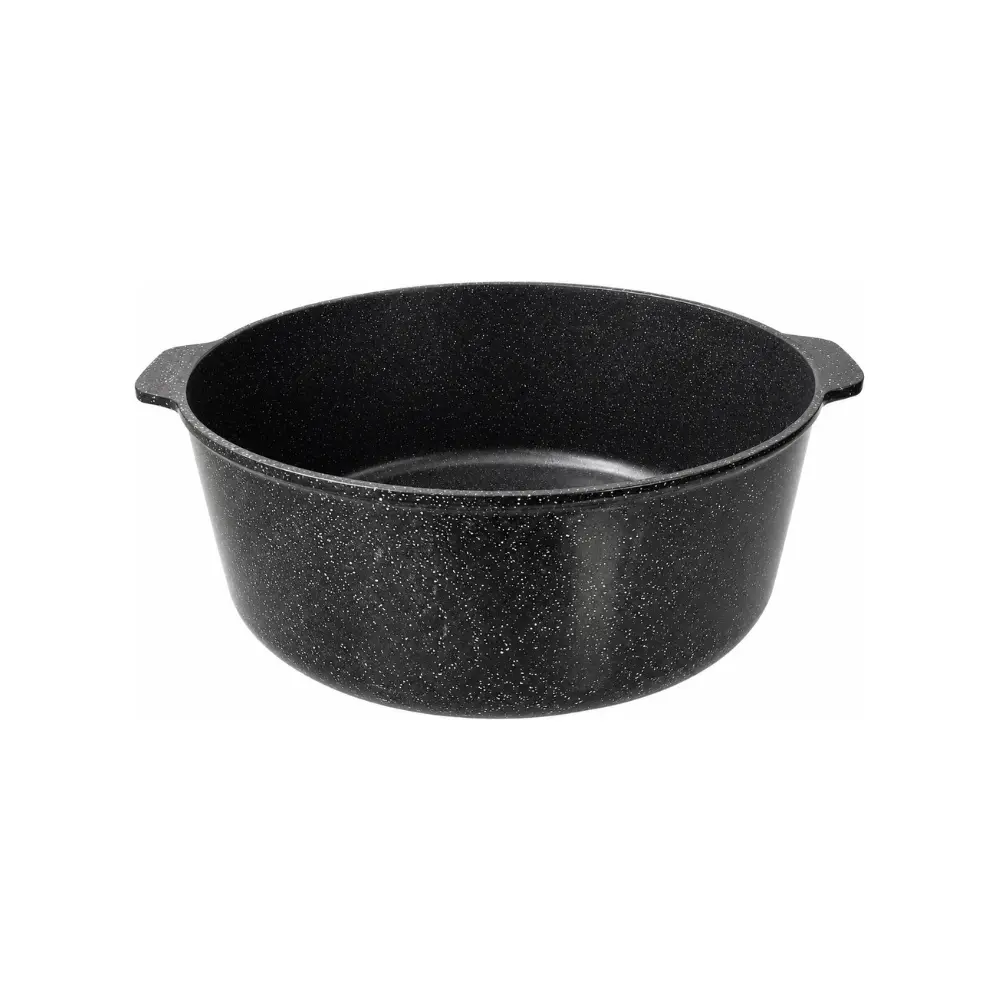725.20.6128 Panela Caçarola de Alumínio com Revestimento Cerâmico Preta Bonanza 736 - 28cm - Imagem 1