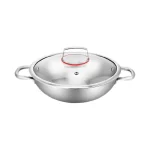 Panela Wok Supreme Corpo Triplo GP Inox 698 - 4,1L
