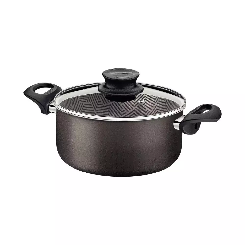 Caçarola em Alumínio com Revestimento Interno e Externo Antiaderente Starflon Max Paris 22cm Tramontina 28524622 - 3,8L