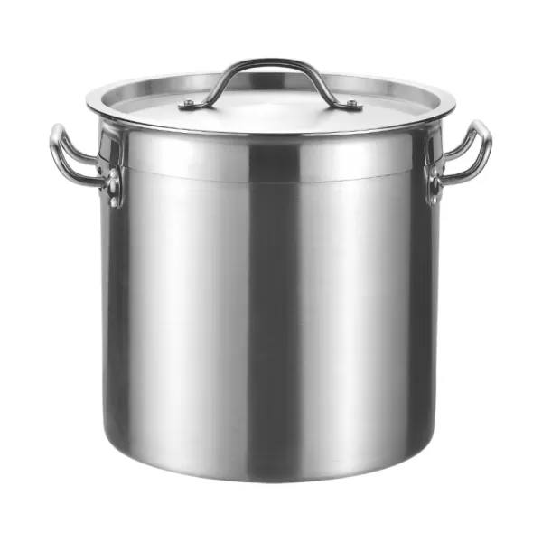 Caldeirão em Aço Inox Fundo Triplo N40 30cm GP Inox 668 - 50L