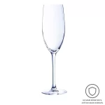 Taça Cabernet Flute Vidro Temperado Arcoroc 48024 - 160ml