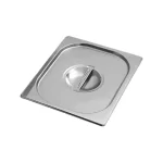 Tampa Cuba Gastronômica 1/2 em Aço Inox sem Recorte para Alças Ormimaq