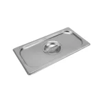 Tampa Cuba Gastronômica 1/4 em Aço Inox sem Recorte para Alças Ormimaq