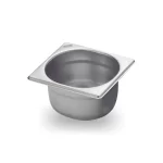Cuba Gastronômica GN 1/6 100mm em Aço Inox sem Alças Ormimaq