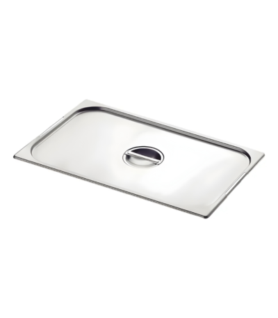 Tampa Cuba Gastronômica 1/1 em Aço Inox com Recorte para Alças Ormimaq