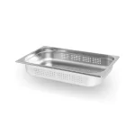 Cuba Gastronômica Perfurada GN 1/1 65mm em Aço Inox sem Alças Ormimaq