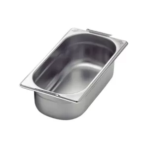 Cuba Gastronômica GN 1/3 100mm em Aço Inox com Alças Tramontina 61065100