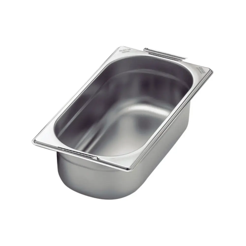 780.90.0031 Cuba Gastronômica GN 1/3 100mm em Aço Inox com Alças Tramontina 61065100
