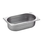 Cuba Gastronômica GN 1/4  100mm em Aço Inox sem Alças Tramontina 61056100