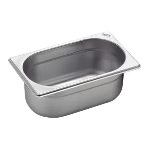 Cuba Gastronômica GN 1/4 150mm em Aço Inox sem Alças Tramontina 61056200