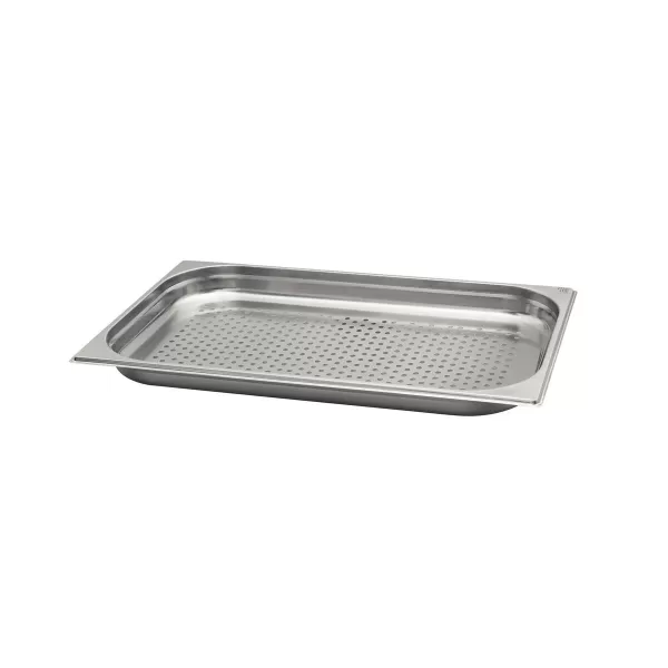 Cuba Gastronômica Perfurada GN 1/1 40mm em Aço Inox sem Alças Tramontina 61071043