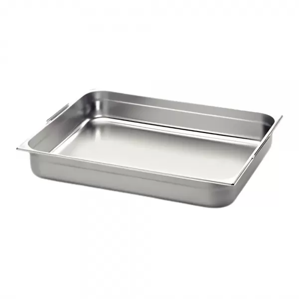 Cuba Gastronômica GN 1/1 100mm em Aço Inox com Alças Tramontina 61061100