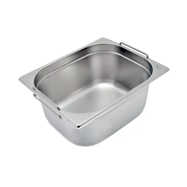 Cuba Gastronômica GN 1/2 150mm em Aço Inox com Alças Chef Line 50540