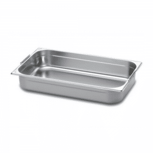 Cuba Gastronômica GN 1/1 100mm em Aço Inox com Alças Chef Line 50501