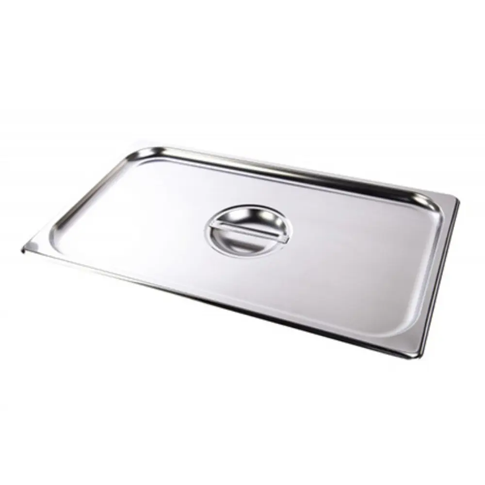 Tampa Cuba Gastronômica 1/1 em Aço Inox sem Recorte para Alças Chef Line 50518