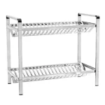 Escorredor Inox 40 Pratos Domum 3050