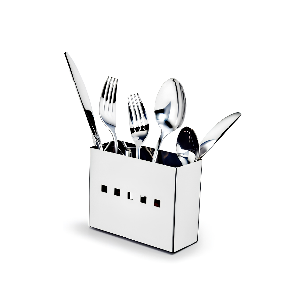 790.05.9000 Porta Talheres de Inox para Escorredor Mak Inox 9702 - Imagem 1