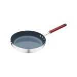 Frigideira Tramontina Profissional em Alumínio com Revestimento Interno Cerâmico e Acabamento Externo Lixado com Cabo Aço Inox e Silicone 4,3L - 32cm