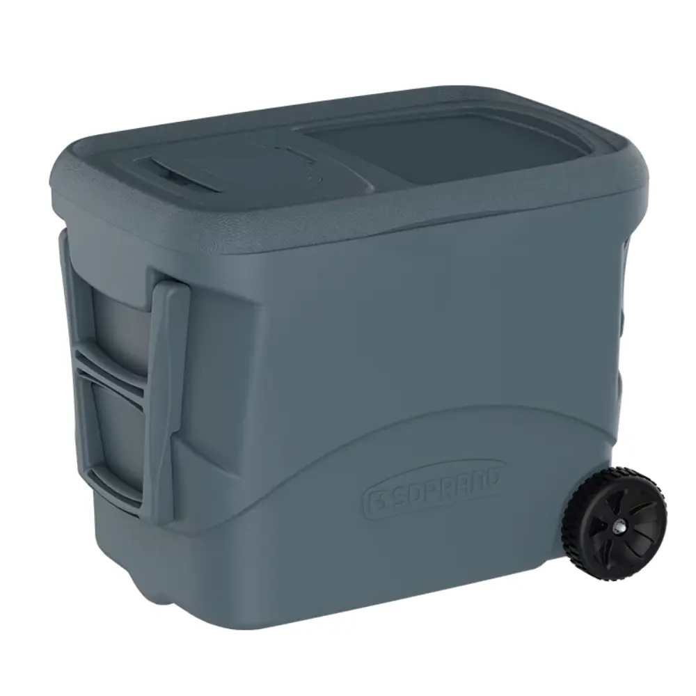 825.60.0700 Caixa Térmica Cinza com Rodas Tropical Plus Soprano - 50L