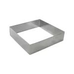 Aro Modelador de Inox Quadrado Prates - 20cm