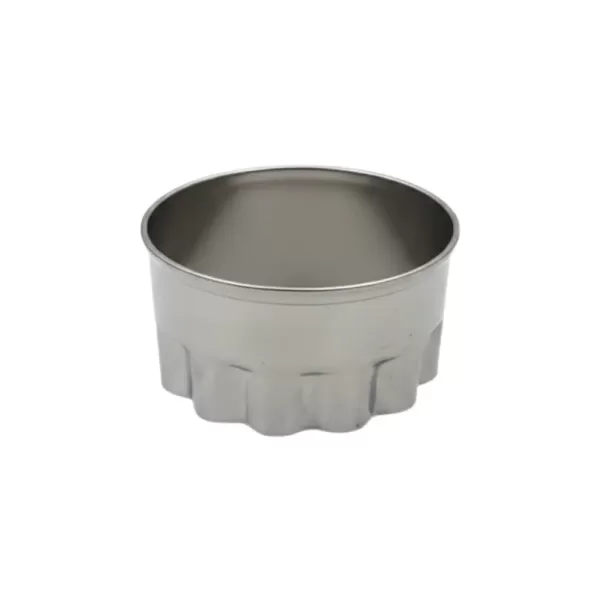 Aro Folhado Cortador de Inox Redondo Prates - 6,5x4cm