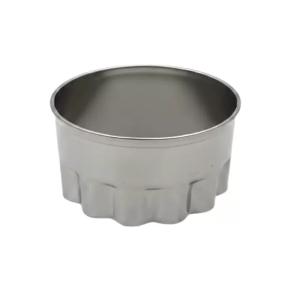 Aro Folhado Cortador de Inox Redondo Prates - 10x4cm