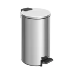 Lixeira com Pedal em Inox com Acabamento Polido Loop Tramontina 94547/005 - 5L