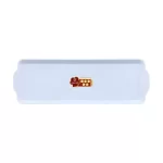 Bandeja Retangular de Melamina com Alças Bellagio 0725 - 44x20cm