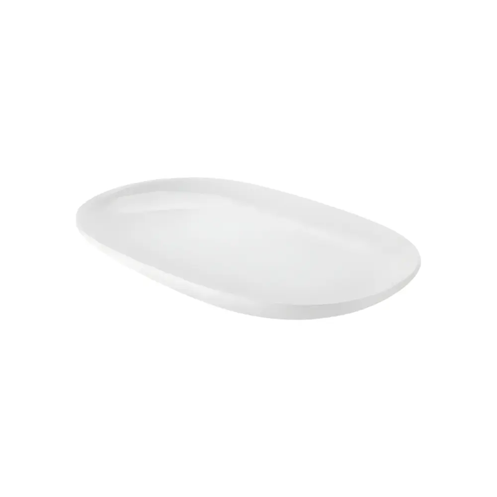 855.10.6710 Travessa Oval Rasa Buffet de Melamina Brinox 50301/017 - 26x17cm - Imagem 1