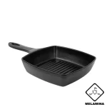 Mini Frigideira Grill Preta Melamina Profissional Marcamix GX5633 - 27cm