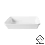 Travessa Retangular Funda Melamina Profissional Marcamix GX5386 - 22x14