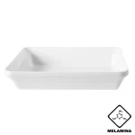 Travessa Retangular Funda Melamina Profissional Marcamix GX5387 - 30x22