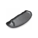 Travessa de Melamina Lua para Sushi Sashimi Preta Weck 6680 - 27x11,5cm