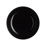Prato Fundo de Vidro Temperado Preto Arcoroc P6365 - 17cm