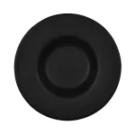 Prato Fundo de Cerâmica para Risoto Preto Matte Copparo Ferrara 11131 - 29,5cm