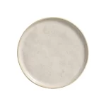 Prato de Sobremesa de Cerâmica Bio Latte Porto Brasil - 21,5cm