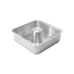 Forma Assadeira de Alumínio Quadrada para Pudim Rspan FQ316 - 15cm