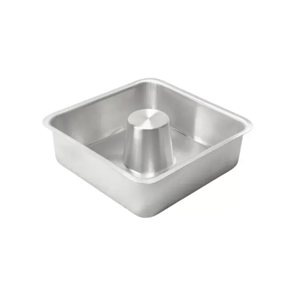 Forma Assadeira de Alumínio Quadrada para Pudim Rspan FQ316 - 15cm