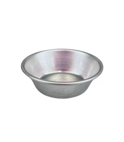 Forma de Empada de Alumínio com Borda N°1 Damião - 5x2cm