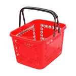 Cesta de Plástico para Compras Vermelha Dekacron S700 - 25L