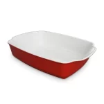 Travessa Assadeira de Cerâmica Vermelha Gusto Ceraflame A772151 - 3L
