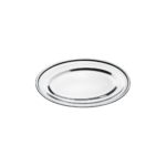 Travessa Oval Rasa de Inox GP Inox GP019 - 26cm