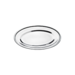 Travessa Oval Rasa de Inox GP Inox GP021 - 37cm