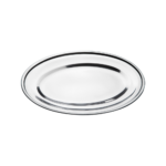Travessa Oval Rasa de Inox GP Inox GP023 - 47cm