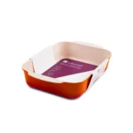 Assadeira de Alumínio com Antiaderente Cerâmico Laranja Studio Hércules PA9000 - 5,4L