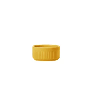 Ramekin de Porcelana Canelado Amarelo Germer - 85ml - Imagem 1