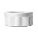 Ramekin de Porcelana Canelado Branco Germer – 1800ml