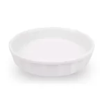 Travessa Assadeira Redonda Canelada de Porcelana Bot Art 684-1 - 1,5L