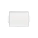 Bandeja Retangular de Porcelana com Alças Atlas TW242 - 20x13cm